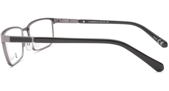 meineBrille 04-69080-02, Dunkel Gun/Schwarz seite - Ansicht 5