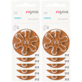  60 x Signia 312
