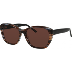 meineBrille Sonnenbrille Damen meineBrille 14-46120-01, Braun/Blau glänzend - Mehrfarbig