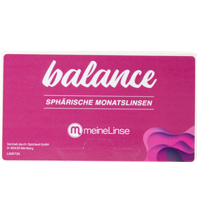 meineLinse balance sphärische Monatslinsen 6er - Ansicht 2