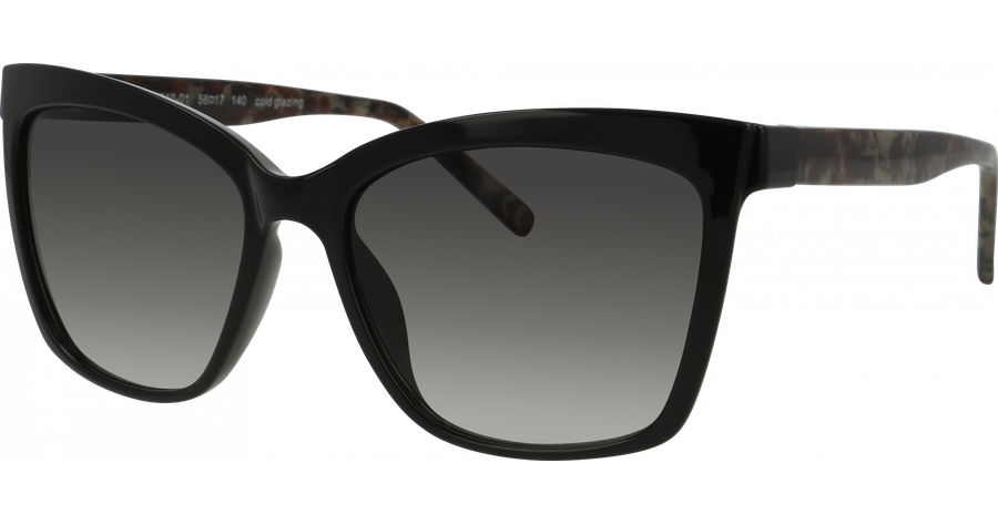 SunRay Sonnenbrille Damen SunRay 06-47210-01, Schwarz mamoriert glänzend Ansicht 1