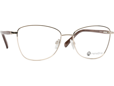 meineBrille 04-06030-02, Gold/Nougat rechts - Ansicht 4