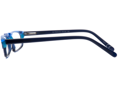 meineBrille 04-79040-02, Hellblau/Dunkel Blau seite - Ansicht 4