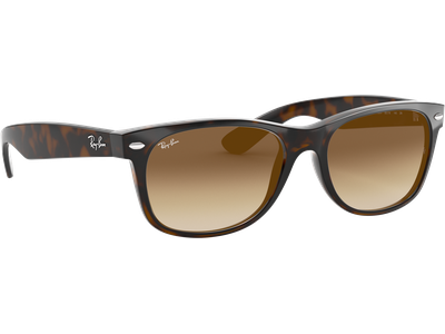 Ray-Ban RB2132 New Wayfarer Classic Glänzend Tortoise / Braun 710/51 55 - Ansicht 4