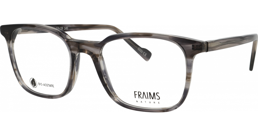 FRAIMS Brille Herren FRAIMS NATURE 03-41260-02 Ashley Rauchgrau glänzend  Ansicht 1