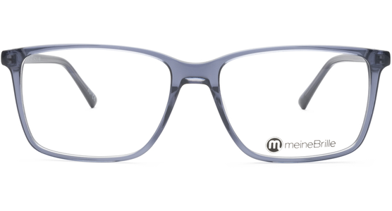 meineBrille 04-12010-02, Taubenblau Front - Ansicht 3