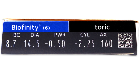 Biofinity toric 6er - Ansicht 5