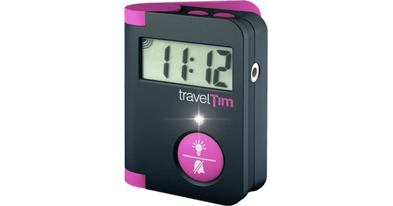  Travel Tim schwarz/magenta Ansicht 1