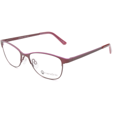 meineBrille 04-69110-01, Dunkel Rot/Pink links
