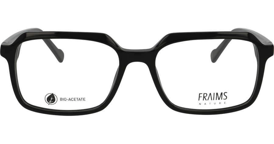 FRAIMS Brille Unisex FRAIMS NATURE 03-31140-01 Ylan, schwarz glänzend Ansicht 1