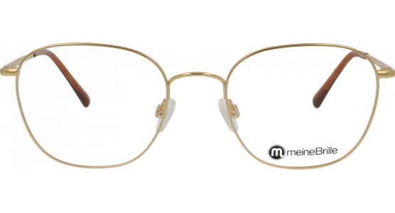 meineBrille 04-20180-02 Gold matt Frontansicht - Ansicht 3