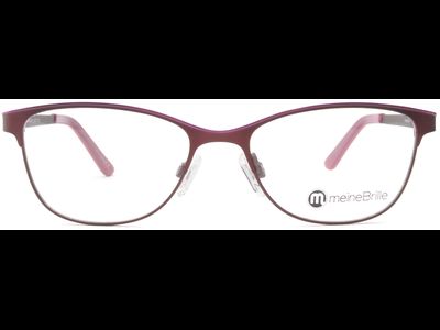 meineBrille 04-69110-01, Dunkel Rot/Pink front