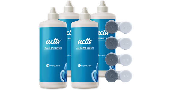  meineLinse activ All-in-One 4x360 ml Ansicht 1