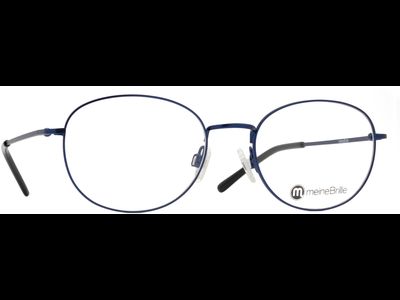meineBrille Brille Unisex meineBrille 04-79060-01, Blau matt Ansicht 3