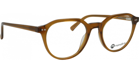 meineBrille 04-30030-02, Braun transparent - Ansicht 5