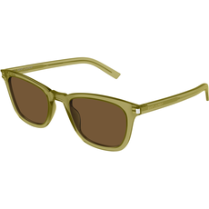 Saint Laurent Sonnenbrille Damen Saint Laurent SL 716 SLIM 50 Grün
