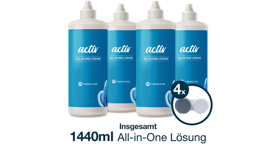 meineLinse activ All-in-One 4x360 ml - Ansicht 3
