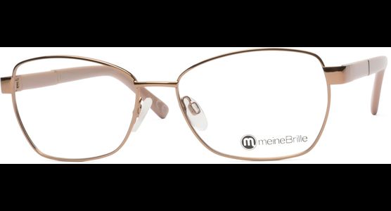 meineBrille 04-06020-02, Kupfergold/Altrosa links - Ansicht 2