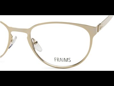 FRAIMS Brille Damen FRAIMS 03-15050-01 Carole, Gold Glänzend Ansicht 5