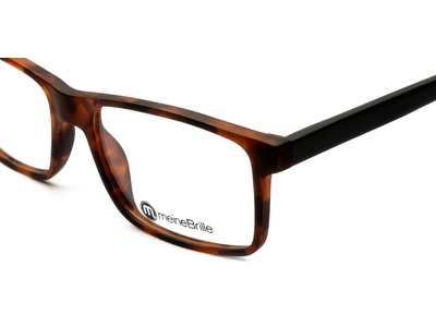 meineBrille 04-06010-01, dunkel Havanna Nah - Ansicht 5