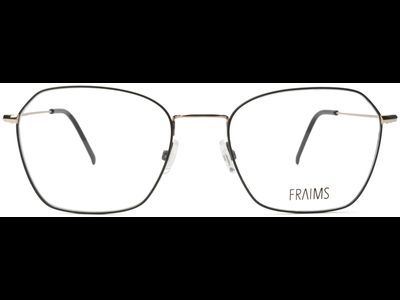 FRAIMS Brille Damen FRAIMS 03-15020-01 Kylie, Schwarz/Gold Ansicht 2