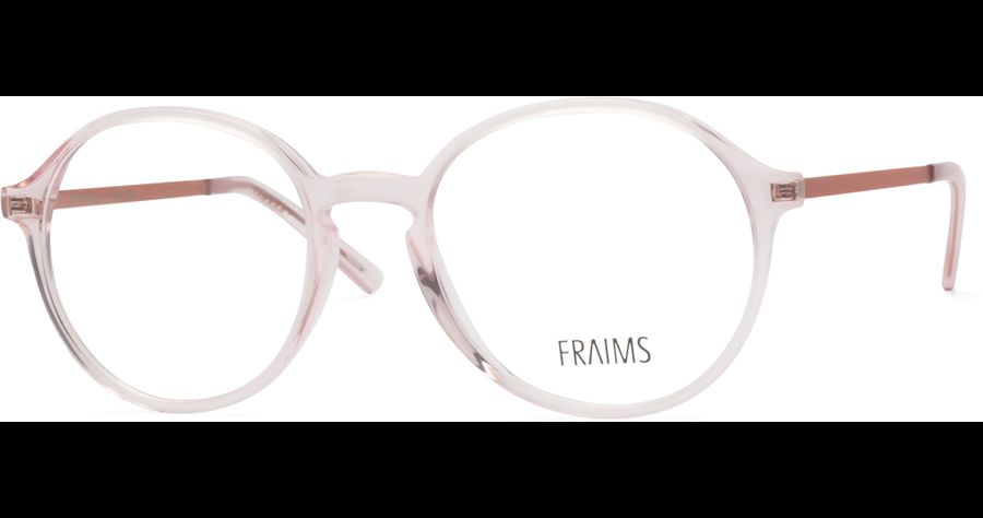 FRAIMS Brille Unisex FRAIMS 03-07020-02 Alex, hell Rosé/ Gold matt  Ansicht 1