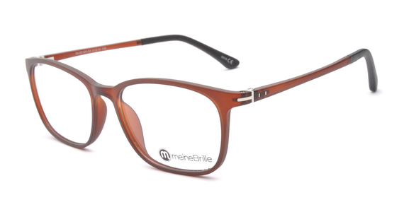 meineBrille 04-69120-02, Dunkel Braun Matt links - Ansicht 5