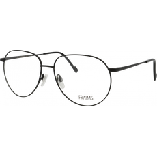 FRAIMS Brille Unisex FRAIMS 03-31150-01 Luca, Schwarz matt