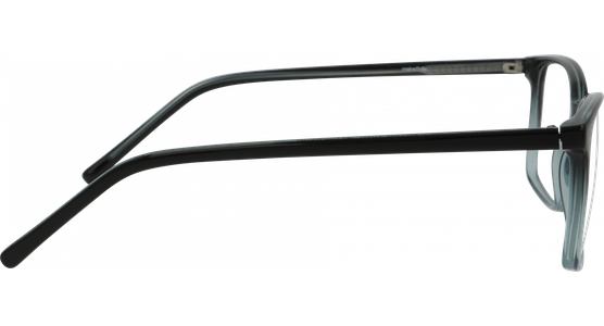 meineBrille 04-30020-01 Schwarz / Blau glänzend - Ansicht 4