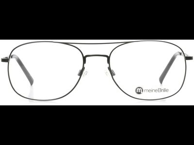 meineBrille Brille Herren meineBrille 04-79070-01, Schwarz Matt Ansicht 2