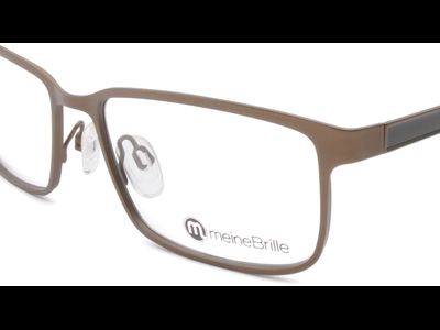 meineBrille 04-69080-01, Bronce/Braun nah
