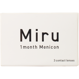 Monatslinsen Sphärisch Miru 1Month 3er