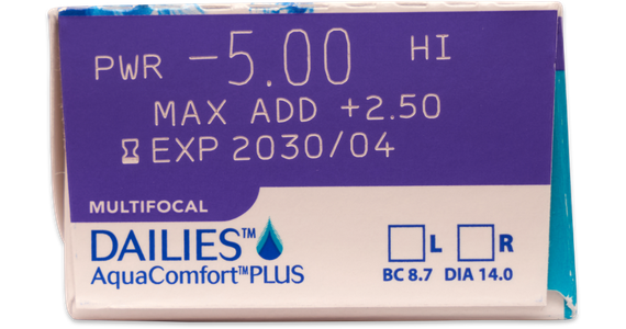 Dailies AquaComfort plus multifocal 30er - Ansicht 4