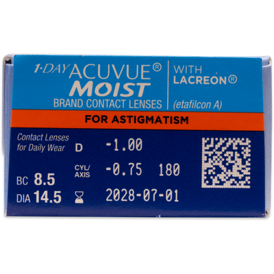 1-Day Acuvue Moist for Astigmatism 30er - Ansicht 3