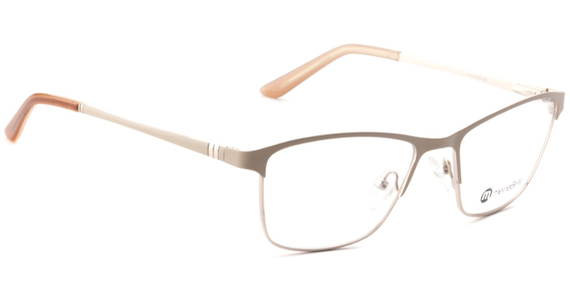 meineBrille 04-87020-02, Gold/Creme Matt rechts - Ansicht 3