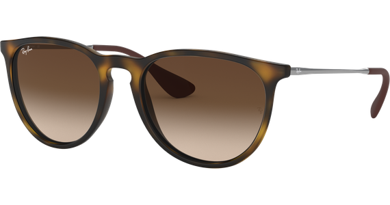 Ray-Ban RB4171 Erika Classic Matt Havanna / Verlauf Braun 865/13 54 - Ansicht 2
