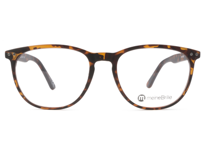 meineBrille 04-96040-02, Dunkel Havanna Matt front - Ansicht 2