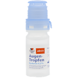 Augentropfen Doppelherz Augentropfen mit Hyaluron 0,2% - 10ml Flasche