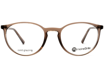 meineBrille 04-79010-03, Hellbraun Front - Ansicht 2