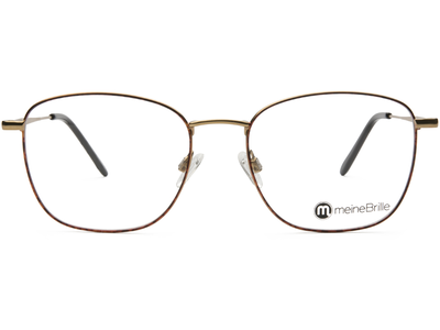 meineBrille 04-12060-02, Gold/ Havanna matt Front - Ansicht 2