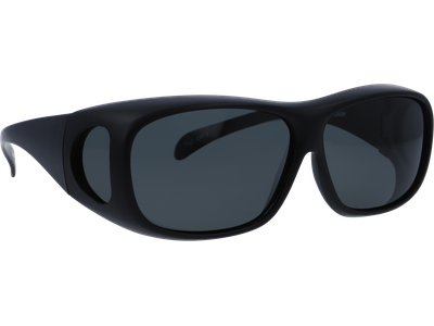 SunRay Sonnenbrille Unisex SunRay 06-71390-02 Überbrille, Schwarz matt Ansicht 4