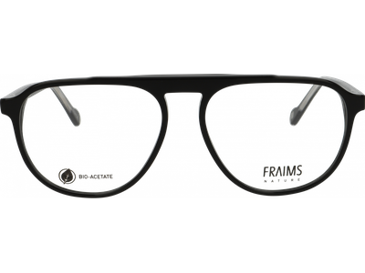 FRAIMS Brille Unisex FRAIMS NATURE 03-41200-01 River, schwarz/schwarz-transparent Ansicht 4