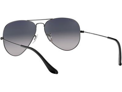 Ray-Ban Aviator Gradient RB3025 004/78 Grau/Blau Verlauf 62 - LARGE - Ansicht 5