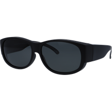 SunRay Sonnenbrille Unisex SunRay 06-71400-03 Überbrille, Schwarz matt