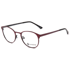 meineBrille 04-79000-01, Rot/Schwarz Matt front