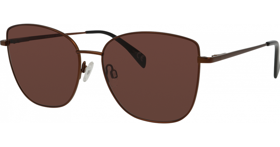 meineBrille Sonnenbrille Damen meineBrille 14-36020-01 Nougatbraun matt Ansicht 1