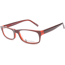 meineBrille 04-69220-01, Braun/Rot links