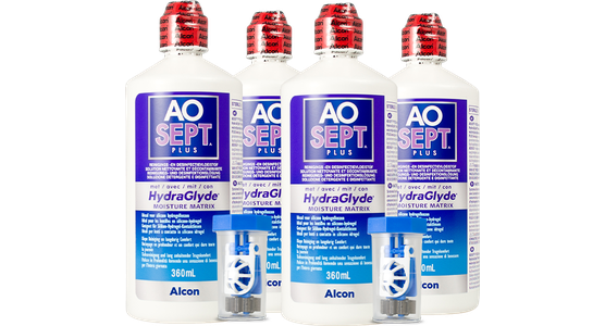 Aosept plus HydraGlyde Systempack 4x360ml - Ansicht 3