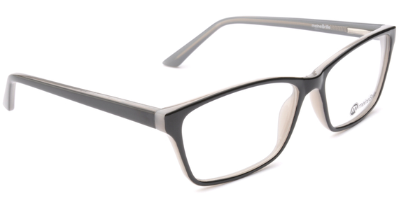 meineBrille 04-69190-02, Schwarz/Milky rechts - Ansicht 5