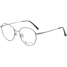 meineBrille 04-96090-01, Schwarz/Gun Glänzend links